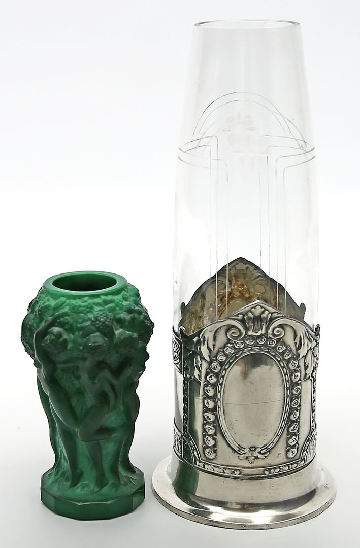 Jugendstil- und Art Deco-Vase.