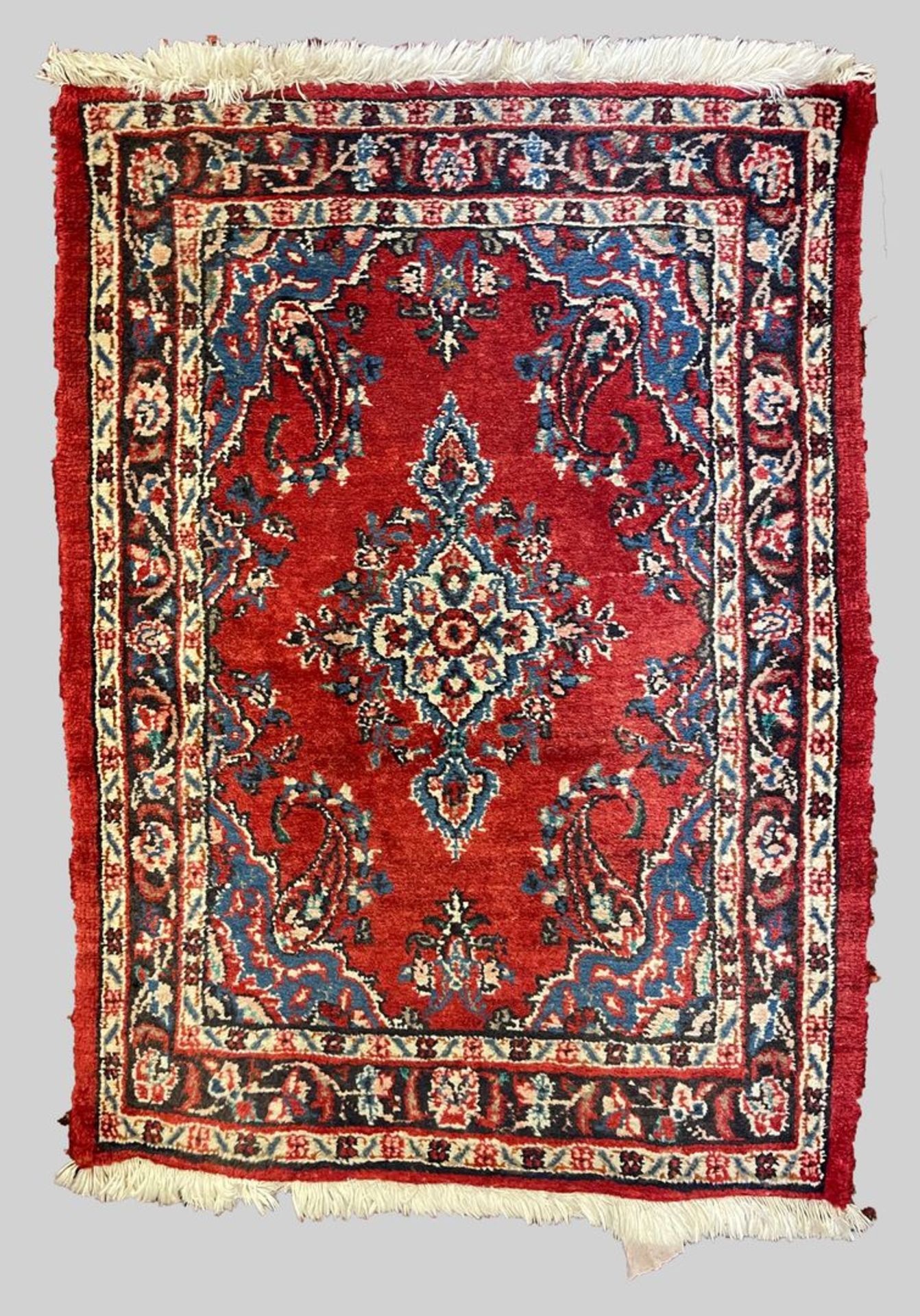 Pakistan-Buchara und Hamadan, ca. 94x 140 bzw. 99x 73 cm. - Image 2 of 2