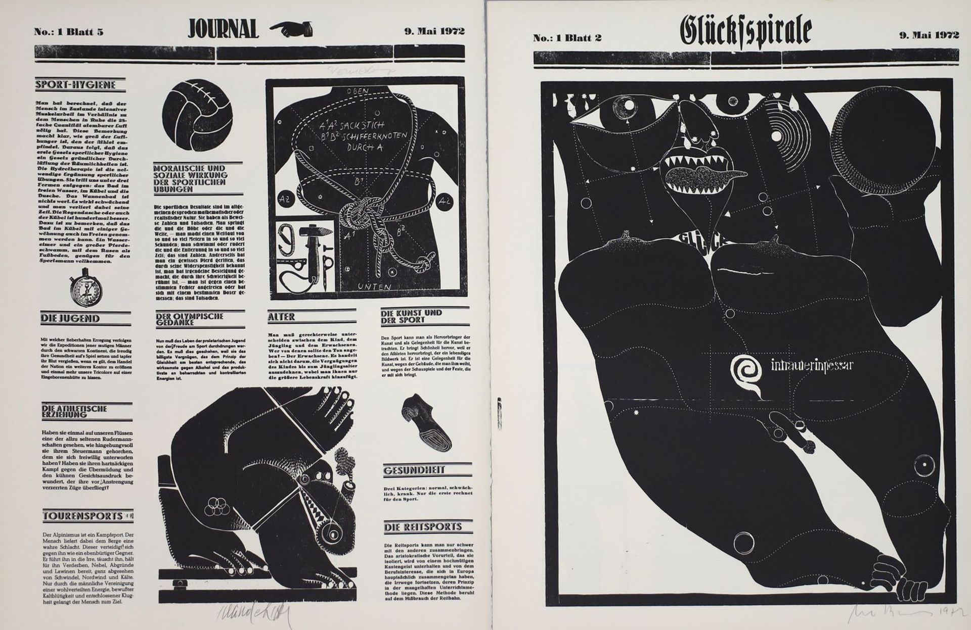 Mappe "Rixdorfer Illustrierte Zeitung", No.1. - Bild 2 aus 2