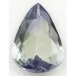 Grün-blauer Tansanit, 1,26 ct.