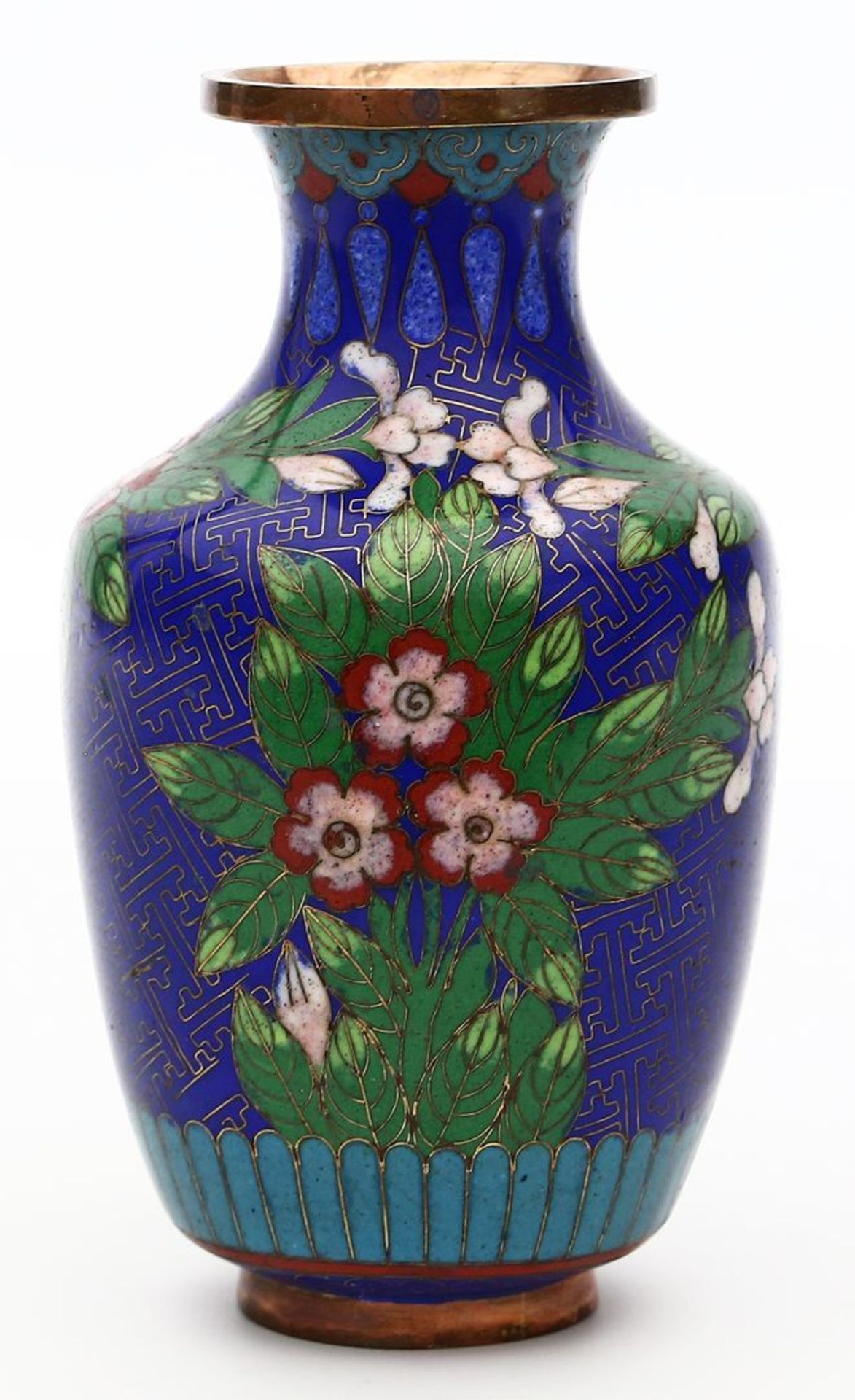 Cloisonné-Vase.