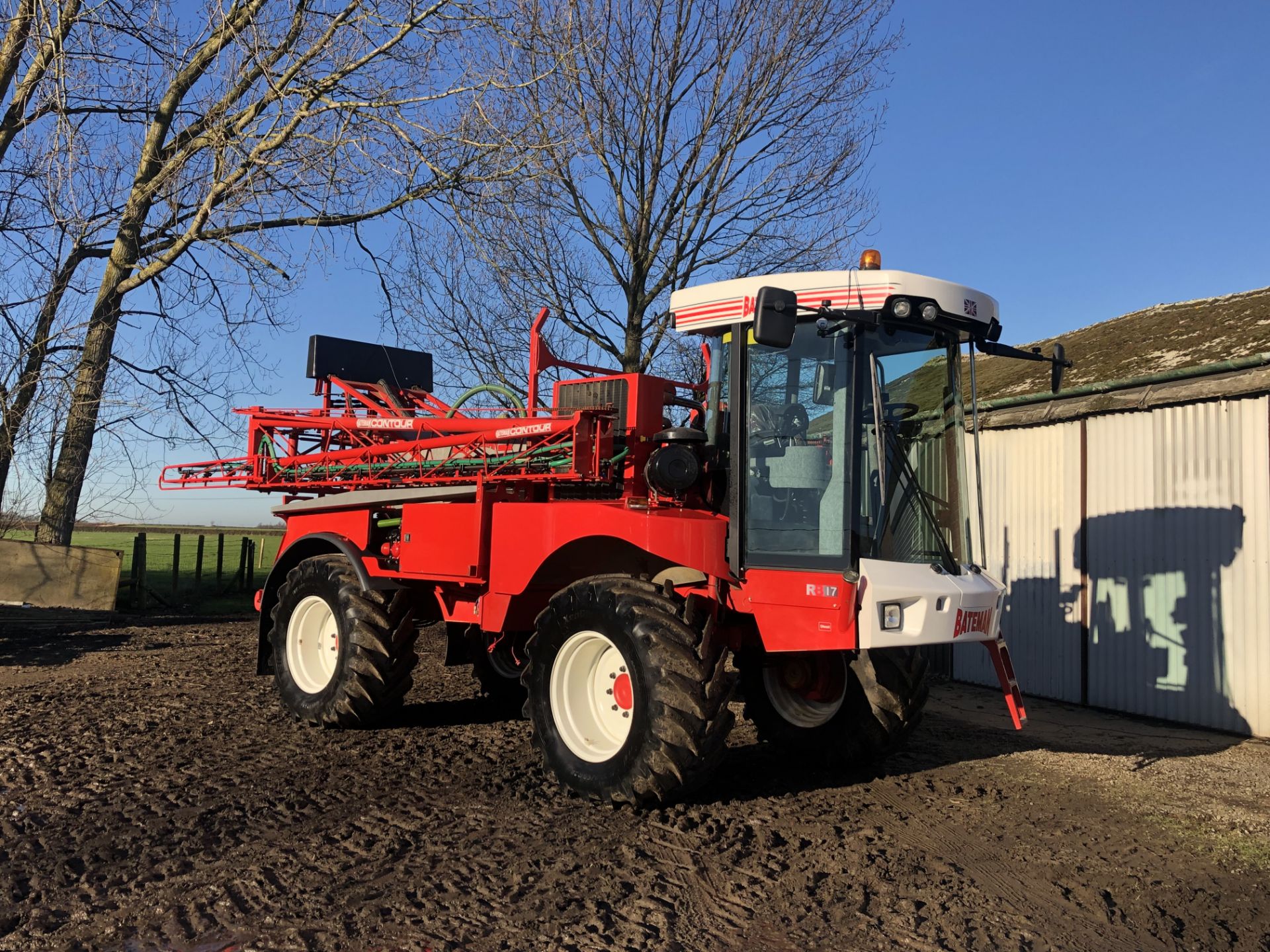 2015 Bateman Contour RB17 self propelled Sprayer, 3,000 litres c/w Agleader controls, auto track,