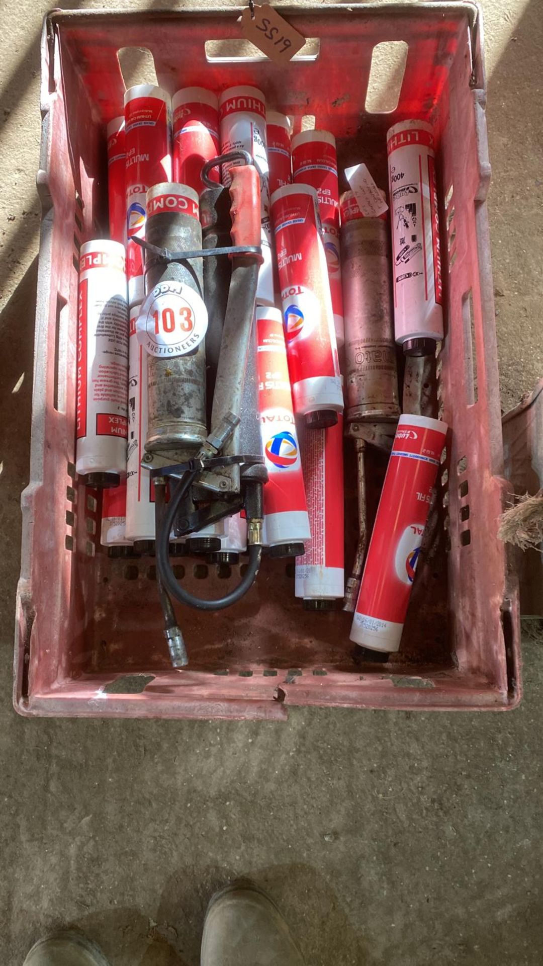 Pair of Grease Guns & qty of Grease Cartridges