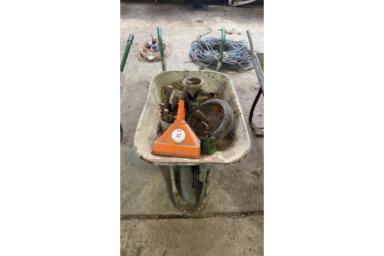 Wheelbarrow, Spare Wheel,