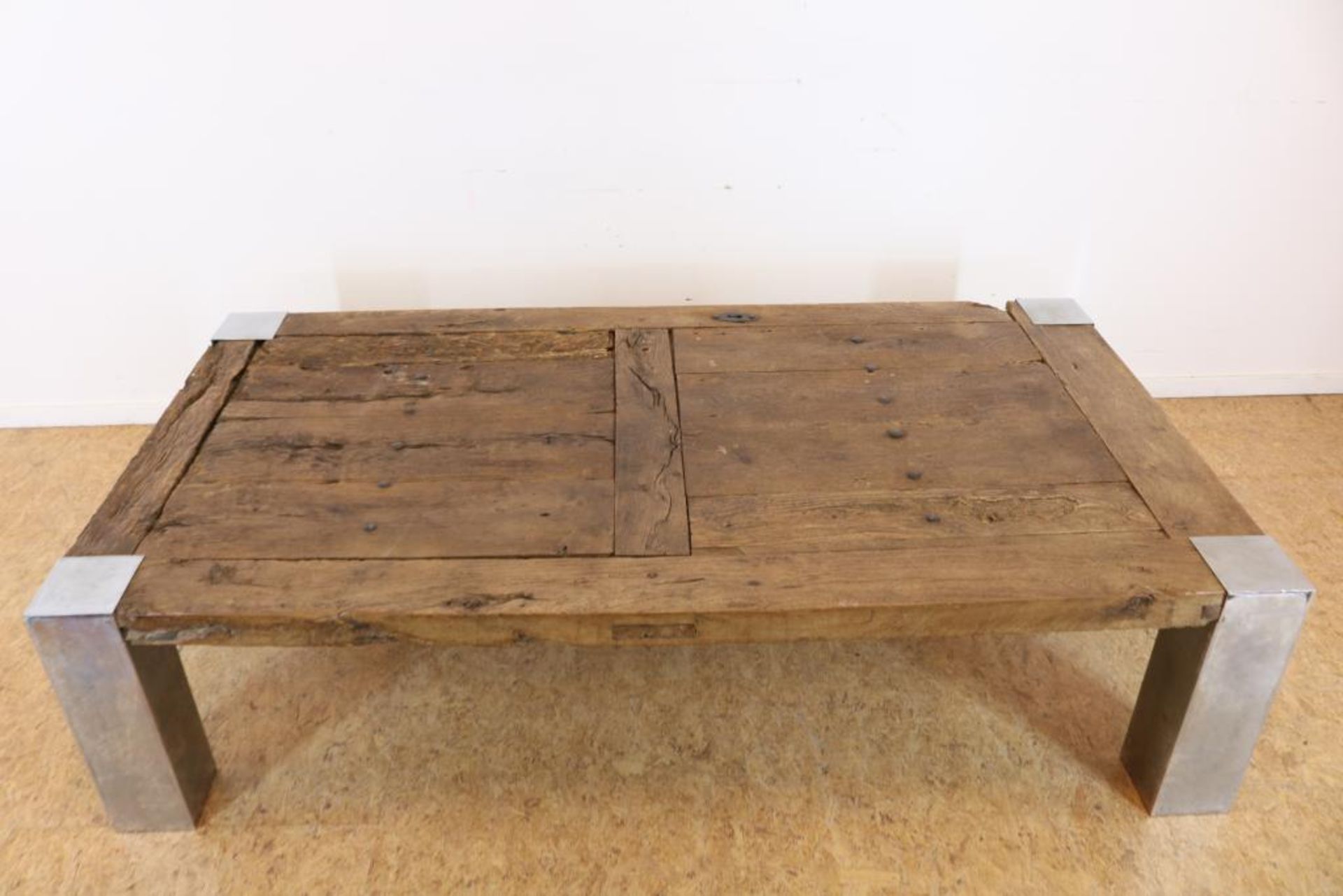 Design tafel met harhouten blad - Bild 3 aus 4
