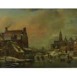 Schilderij: winterlandschap