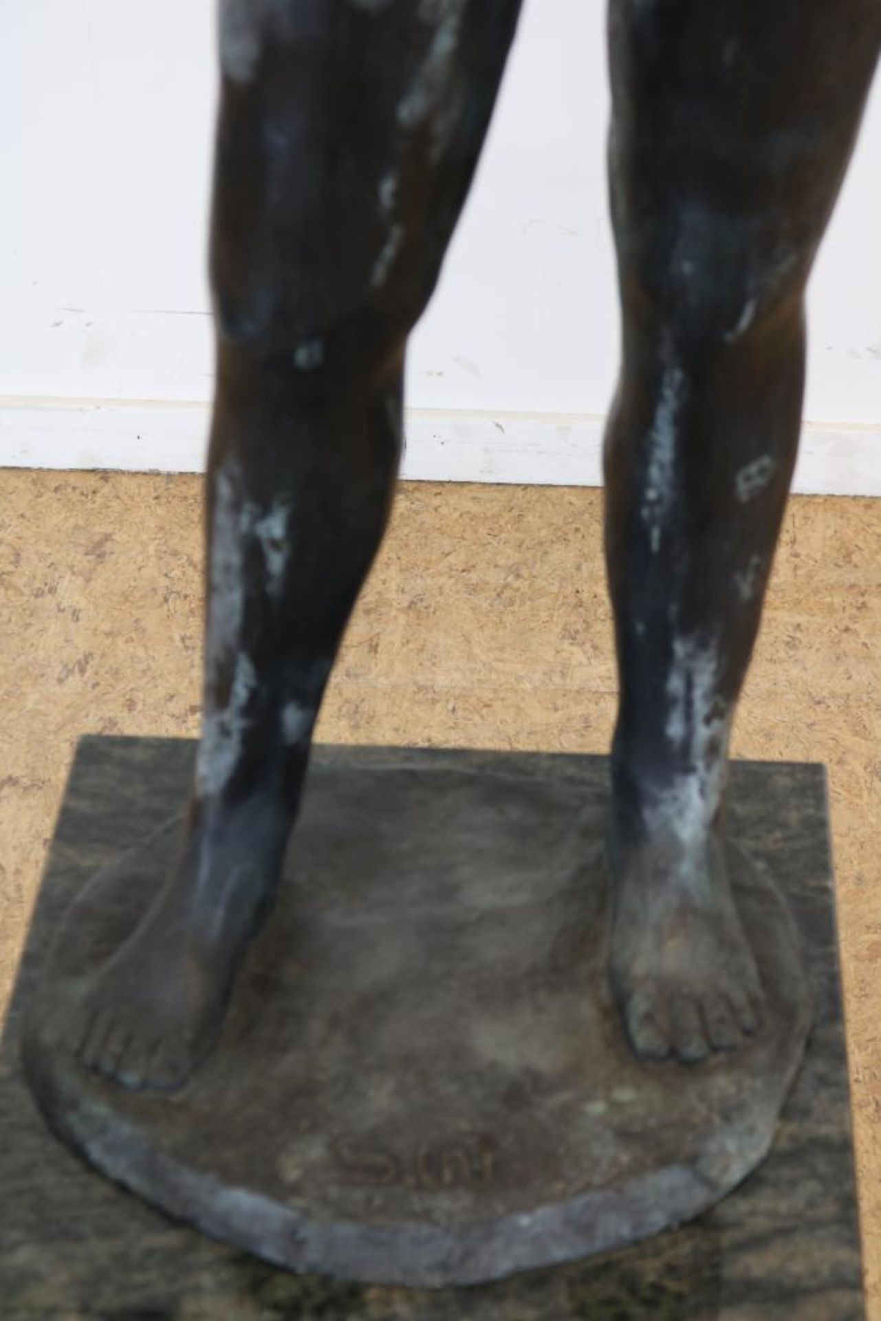 Bronzen sculptuur van naakte dame - Bild 3 aus 5