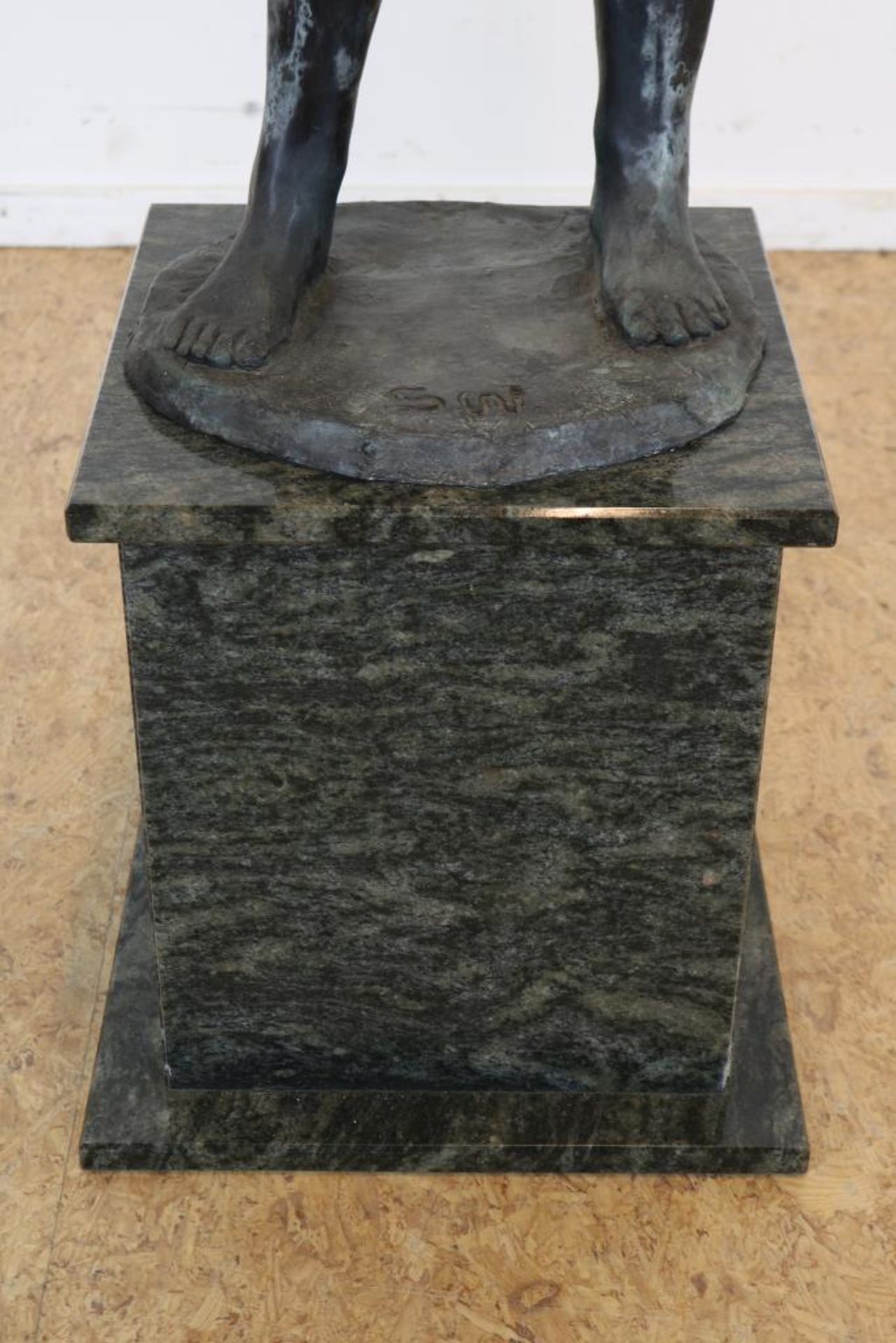 Bronzen sculptuur van naakte dame - Bild 5 aus 5