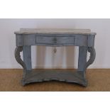 Grey wash Gustaaf console