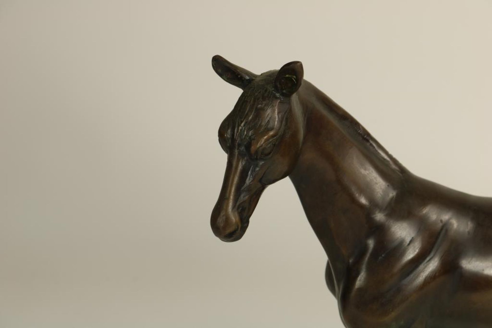 Bronzen sculptuur van paard - Bild 2 aus 4