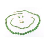 Set juwelen met jade