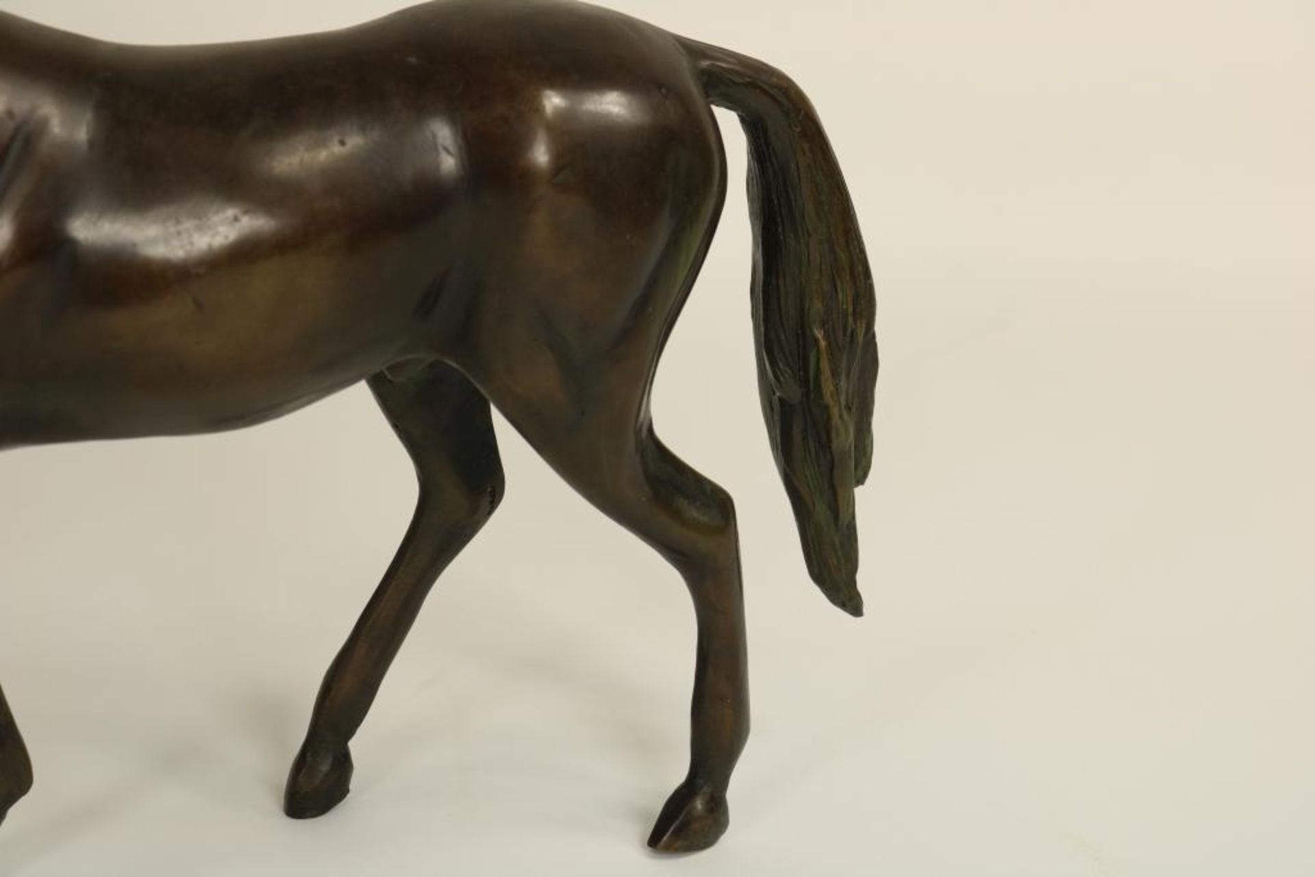 Bronzen sculptuur van paard - Bild 4 aus 4