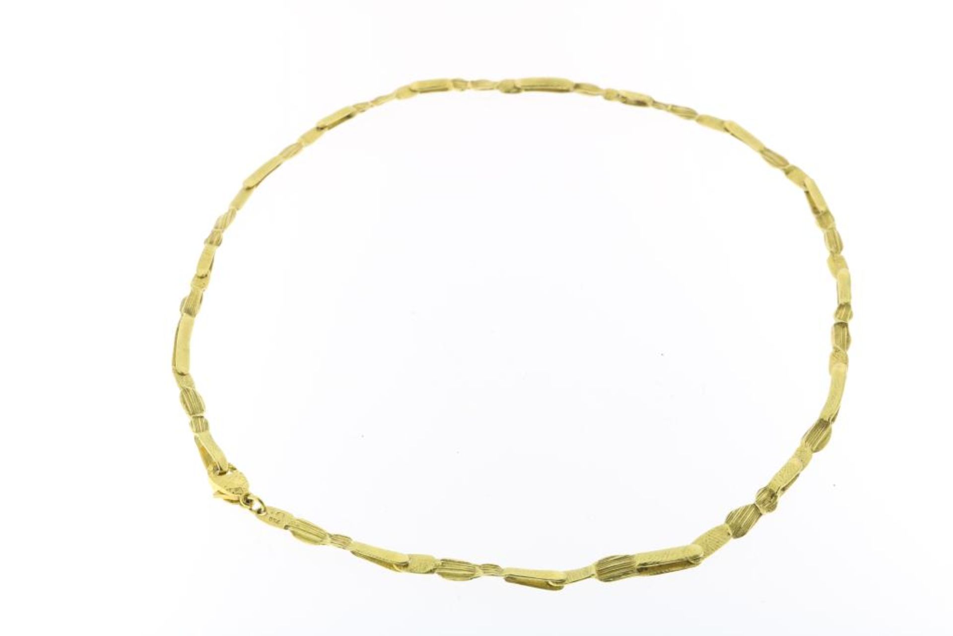 Gouden modern fantasie schakelcollier - Bild 2 aus 2