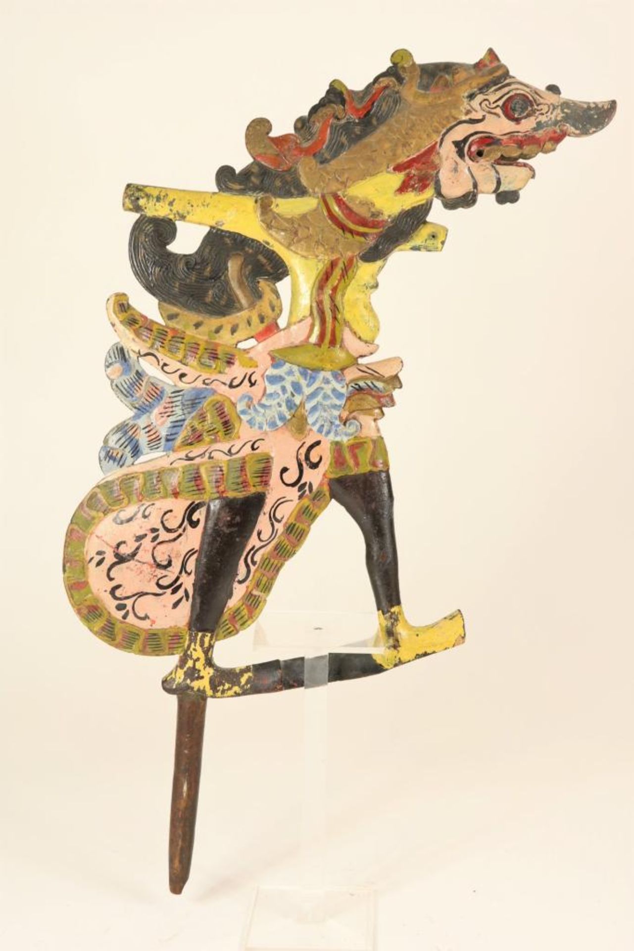 Houten Wayang figuur, Klitik