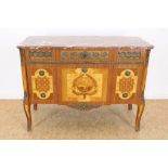 Noten Louis XVI-stijl commode