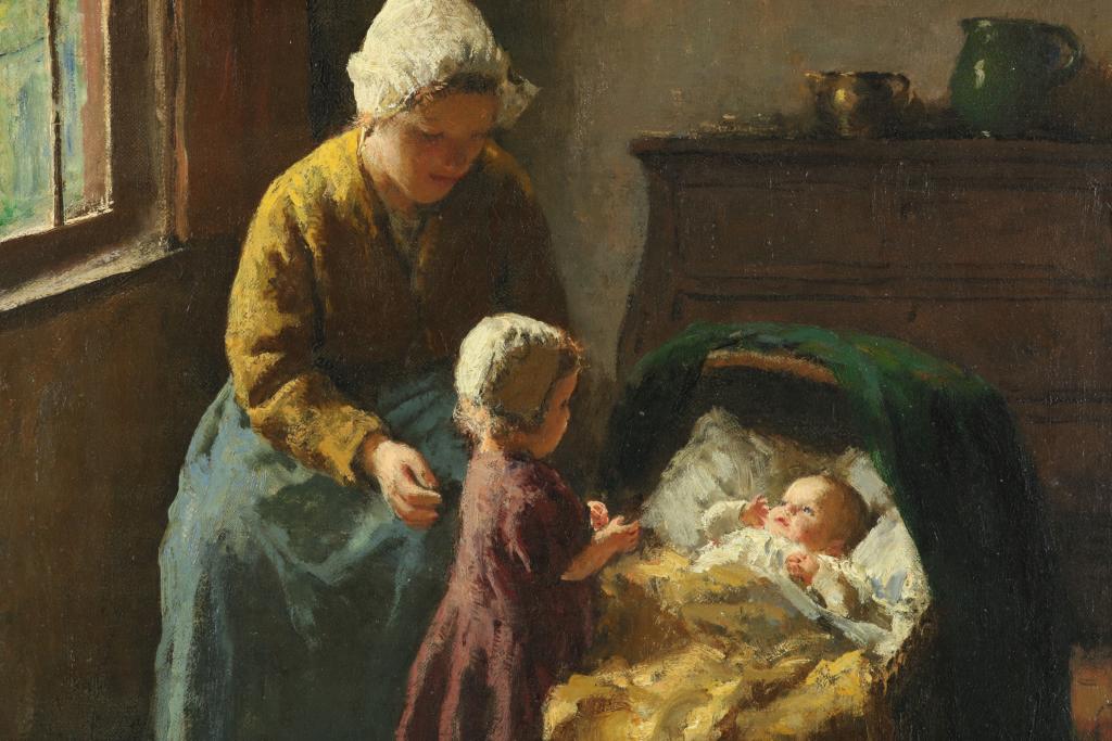 Pothast, Bernard, moeder met kinderen - Image 4 of 5
