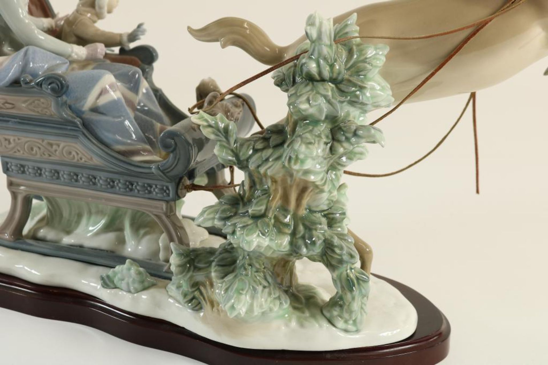 Porseleinen Lladro sculptuur, winter - Image 6 of 6