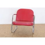Design schommelstoel