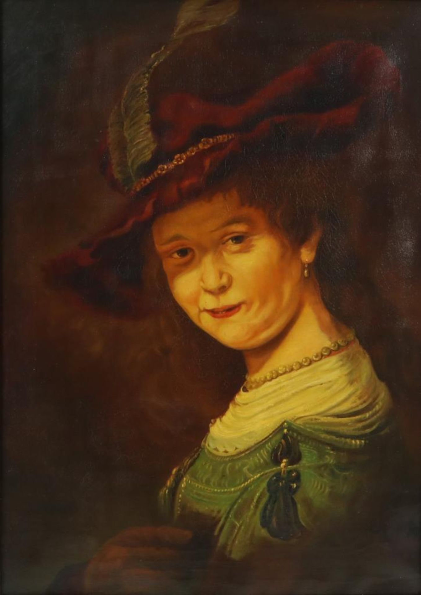 Rembrandt, naar Saskia Uylenburgh