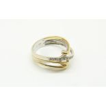 Bicolor fantasie ring