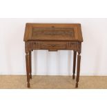 Eiken Louis XVI-stijl damesbureau