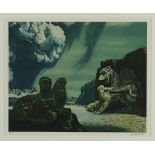 Willink, stenen draken litho