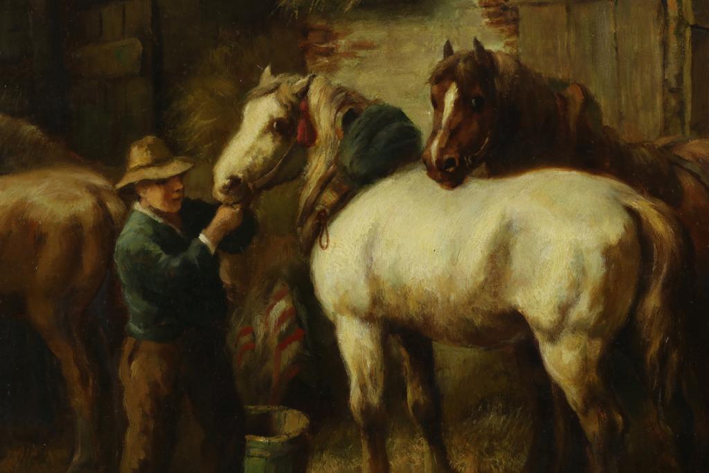 Nakken , 6 paarden in stal - Image 2 of 4