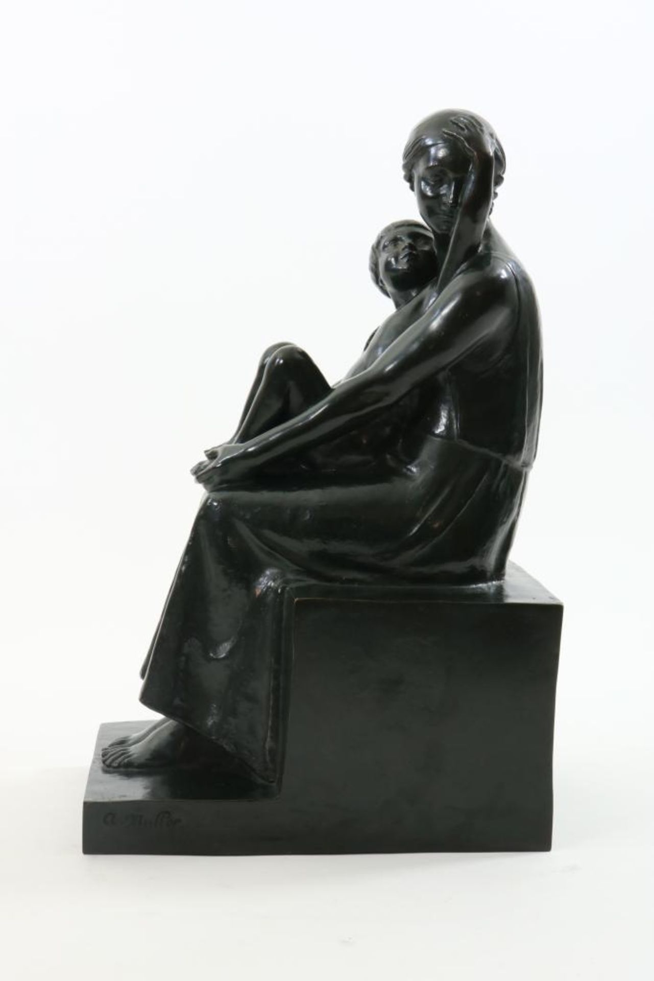 A. Muller moeder met Kind sculptuur - Bild 4 aus 8