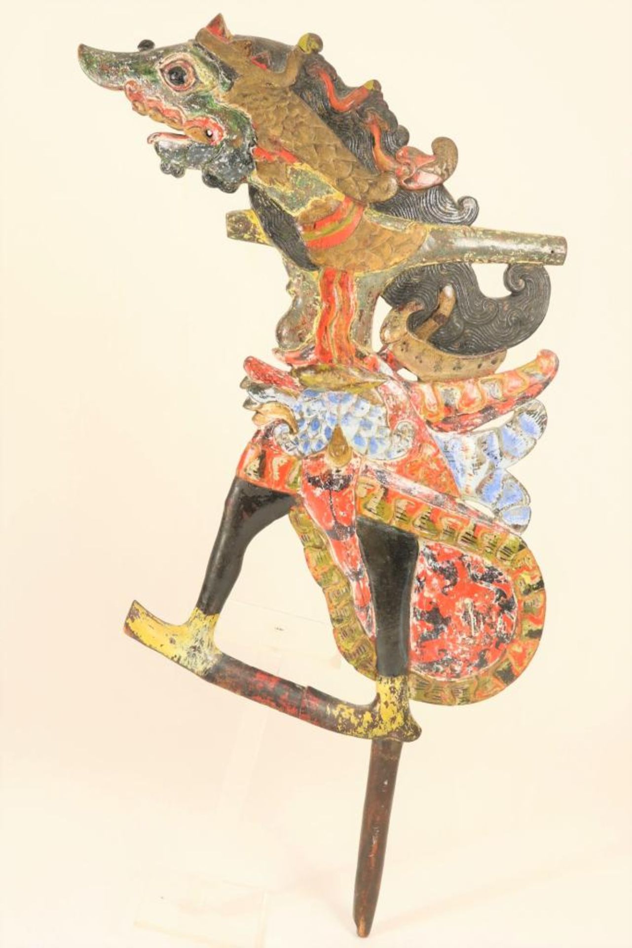 Houten Wayang figuur, Klitik - Bild 2 aus 2