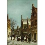 Woude, van der G., Winter in de stad