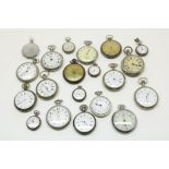 Lot van 20 diverse zakhorloges