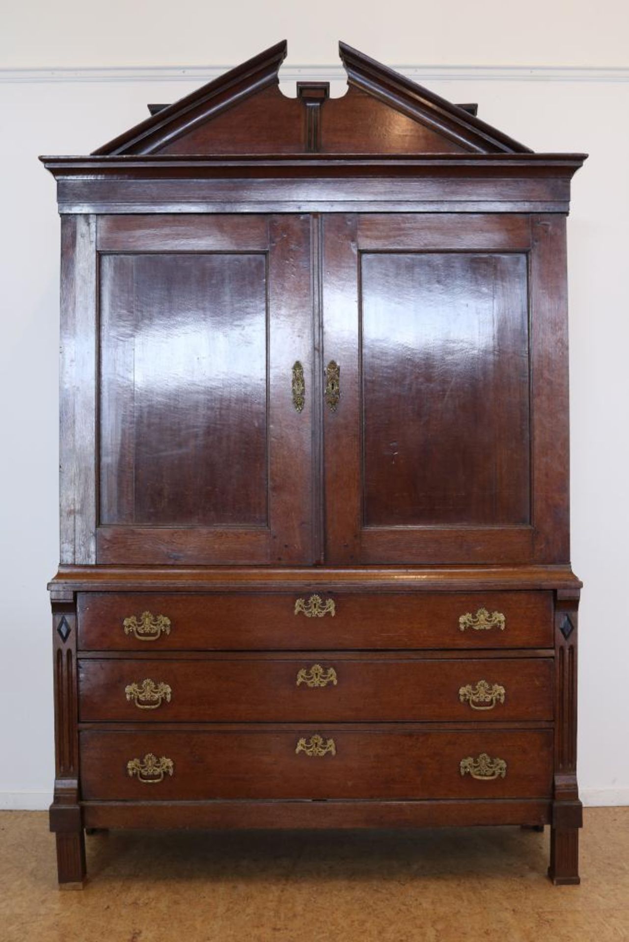 Eiken Louis XVI kabinet