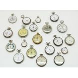 Lot van 20 diverse zakhorloges