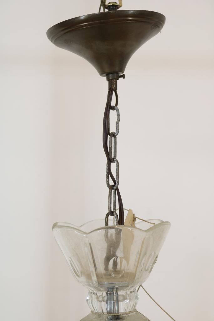 Kristallen 1-lichts hanglamp - Image 2 of 3