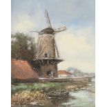 Kranenburg, Hendrik. Molen aan vaart