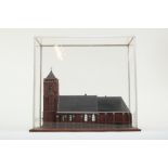 Schaalmodel: grote kerk Naarden