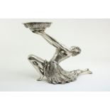 Bronzen sculptuur ballerina