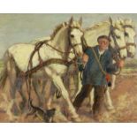 Westermann, Gerard. Boer met paarden