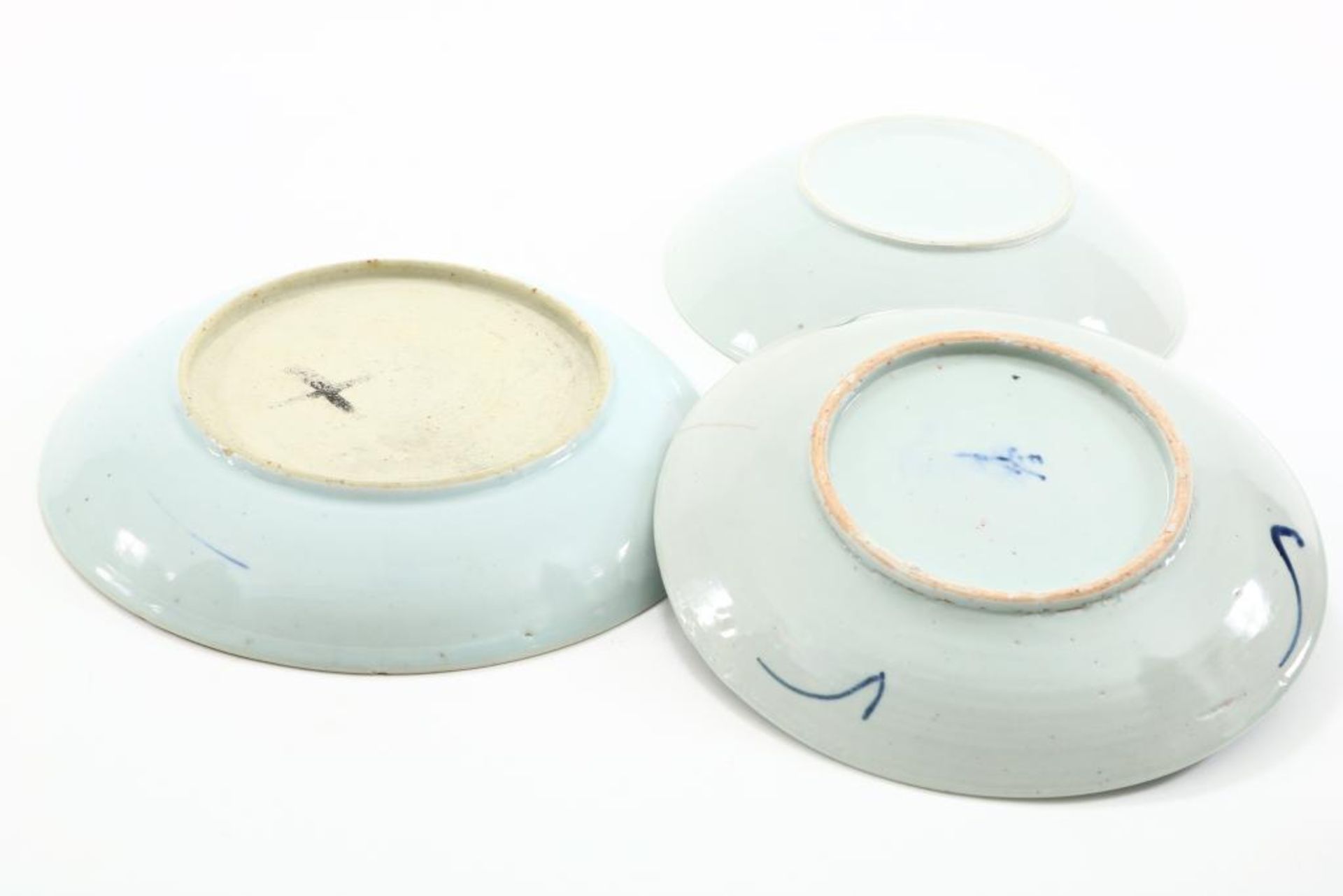 Serie van 3 porseleinen borden - Image 3 of 4