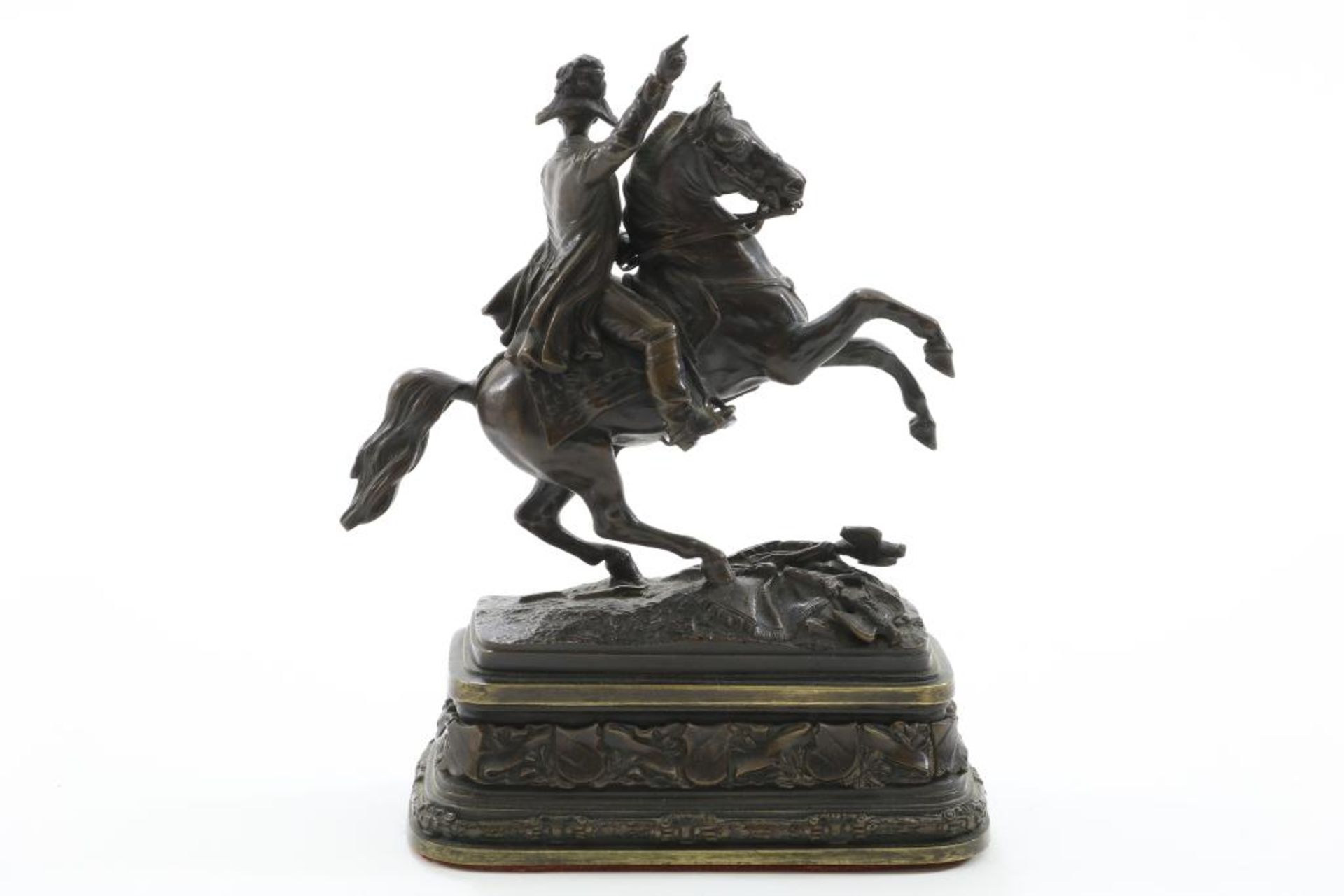 Duke Wellington op paard, brons - Image 2 of 4