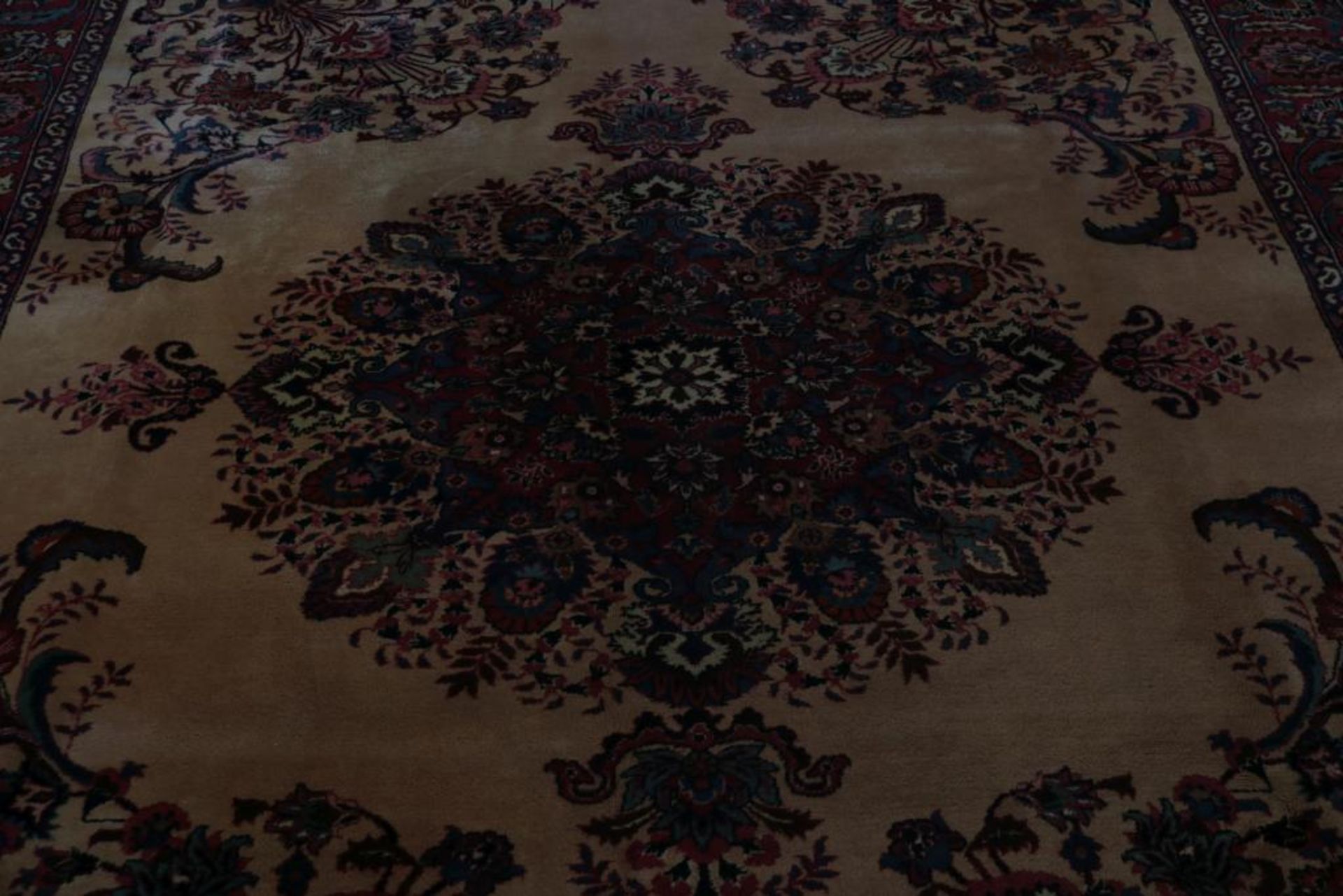 Tapijt, Tabriz 360 x 260 cm. - Image 2 of 3