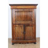 Mahonie Willem III secretaire a abattant