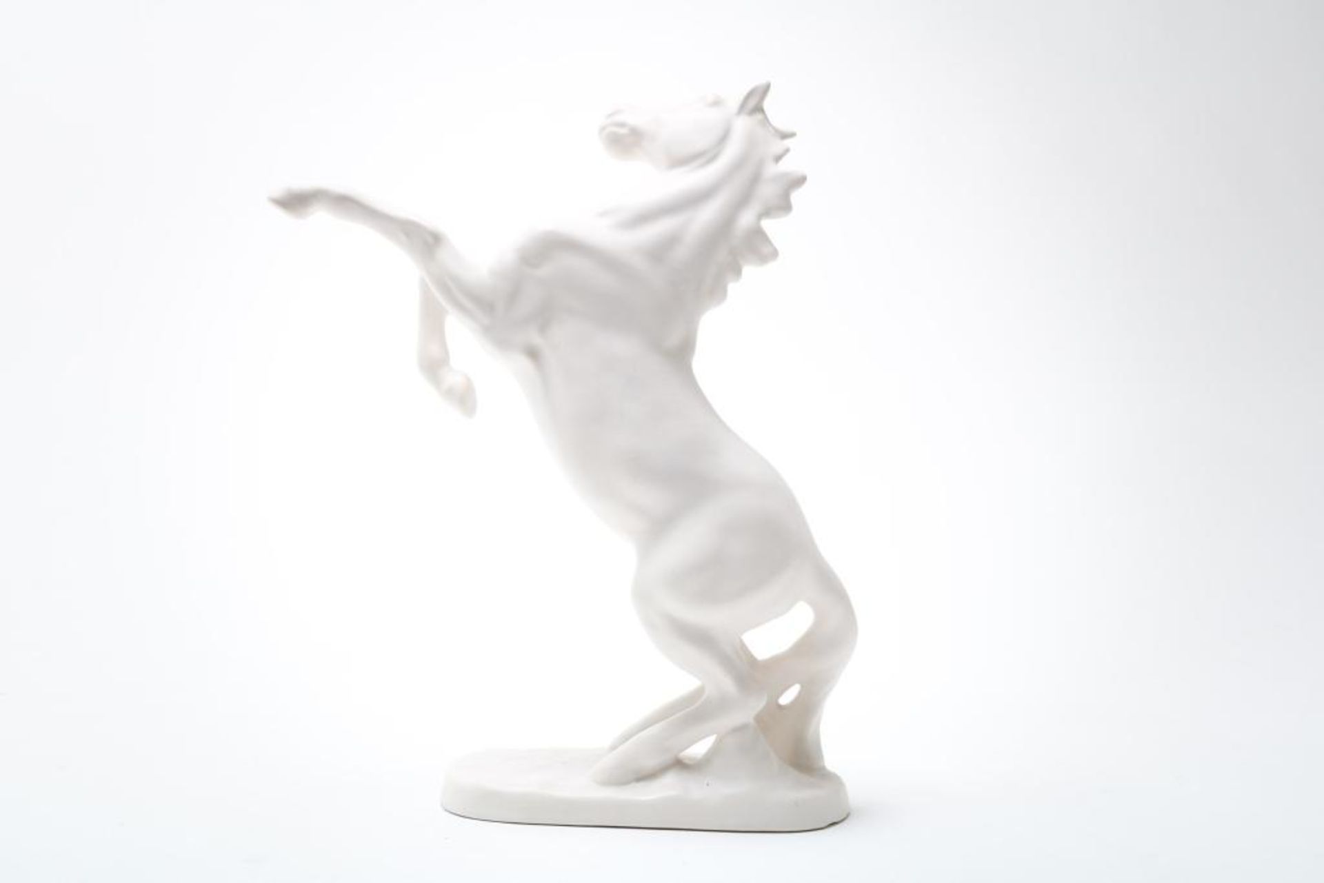 Wit keramieken sculptuur van paard - Bild 3 aus 3