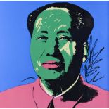 Warhol, naar, Mao, zeefdruk