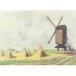 Ooijen Toon Molen in landschap