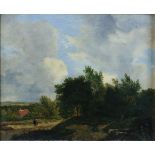 A Wijngaerdt landschap met figuren