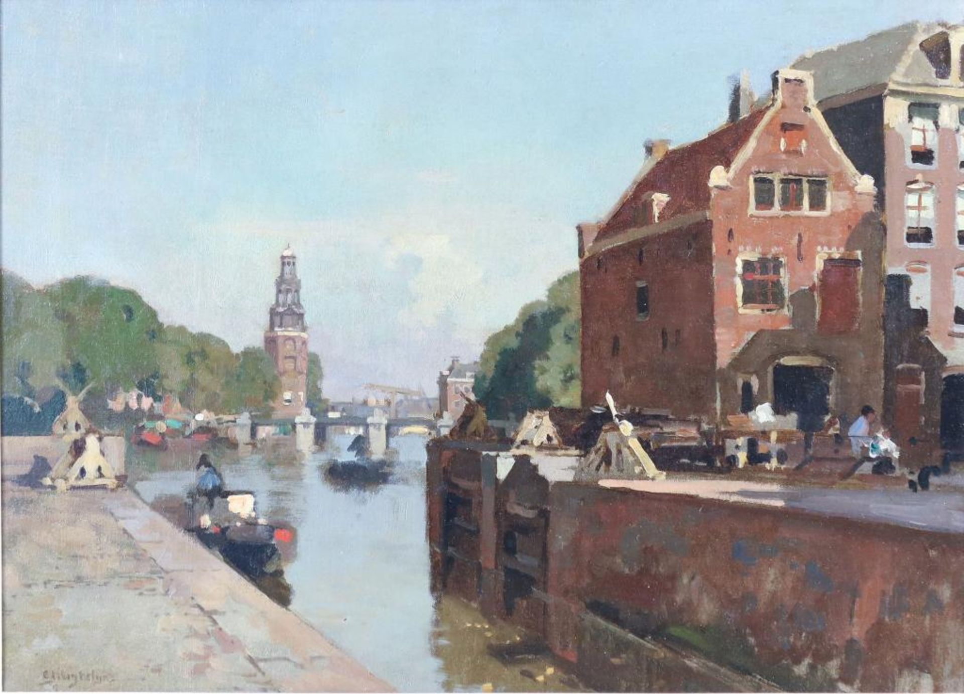 Ligtelijn, Evert Jan. Oude schans