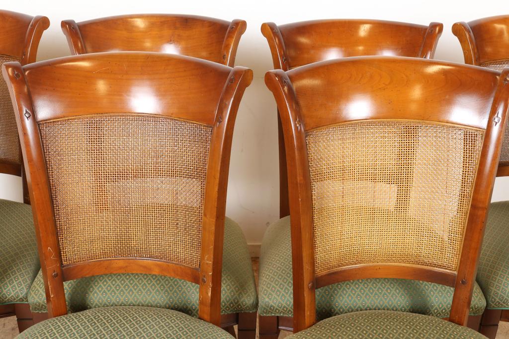 Serie van 8 stoelen en tafel - Bild 7 aus 7
