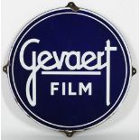 Emaille reclamebord Gevaert Film 50'ties