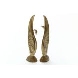Stel bronzen sculpturen van vogels, Regi